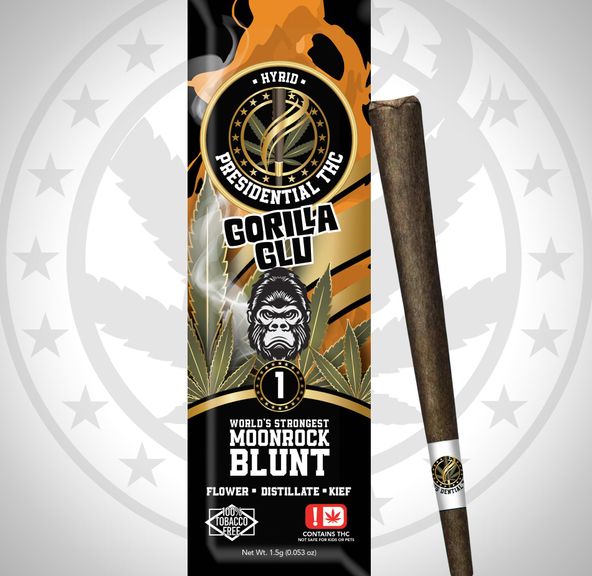 PRESIDENTIAL THC GORILLA GLU MOONROCK BLUNT 1.5G