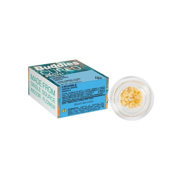 Buddies Cured Resin Crumble Lemon Cherry Pop 1g