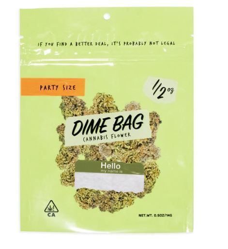 Dime Bag Flower Grape Diamonds 14g