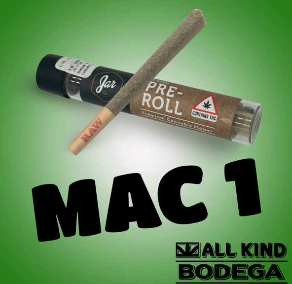 MAC 1 - 1g Preroll (@jarcannabis2.0)