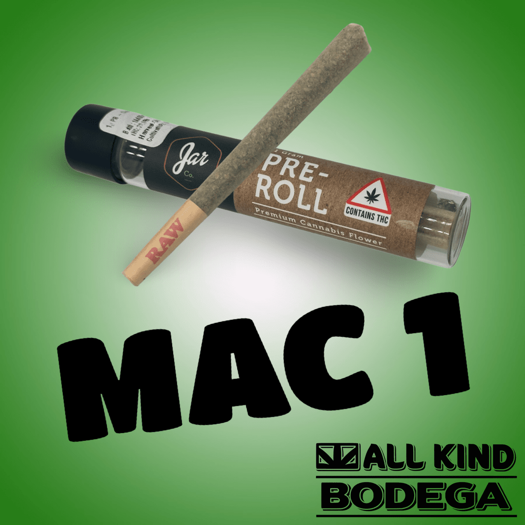 MAC 1 - 1g Preroll (@jarcannabis2.0)