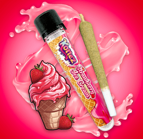 KONEZ Strawberry Ice Cream Infused Pre Roll 1.2g