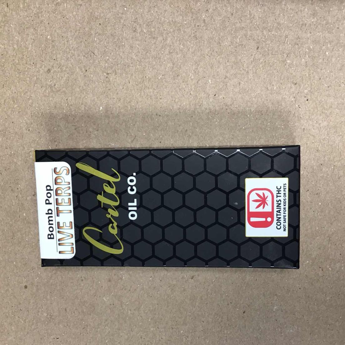 Bomb Pop Cartel Live Terps Hybrid Cartridge 1g