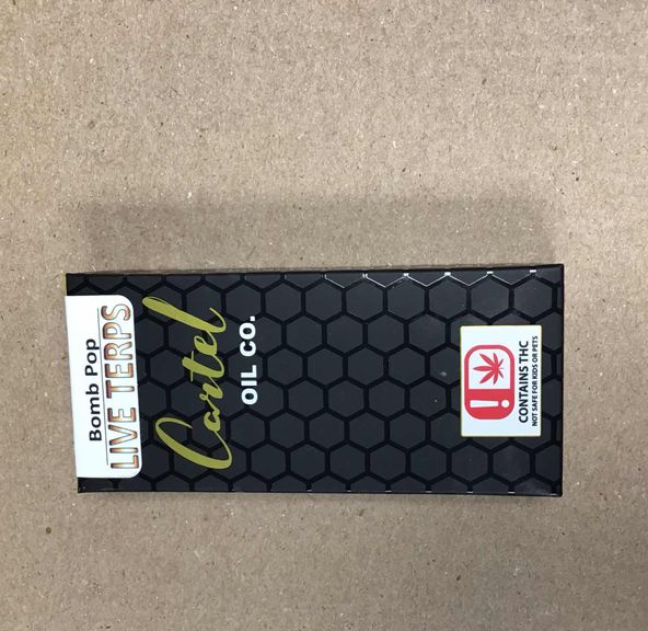 Bomb Pop Cartel Live Terps Hybrid Cartridge 1g
