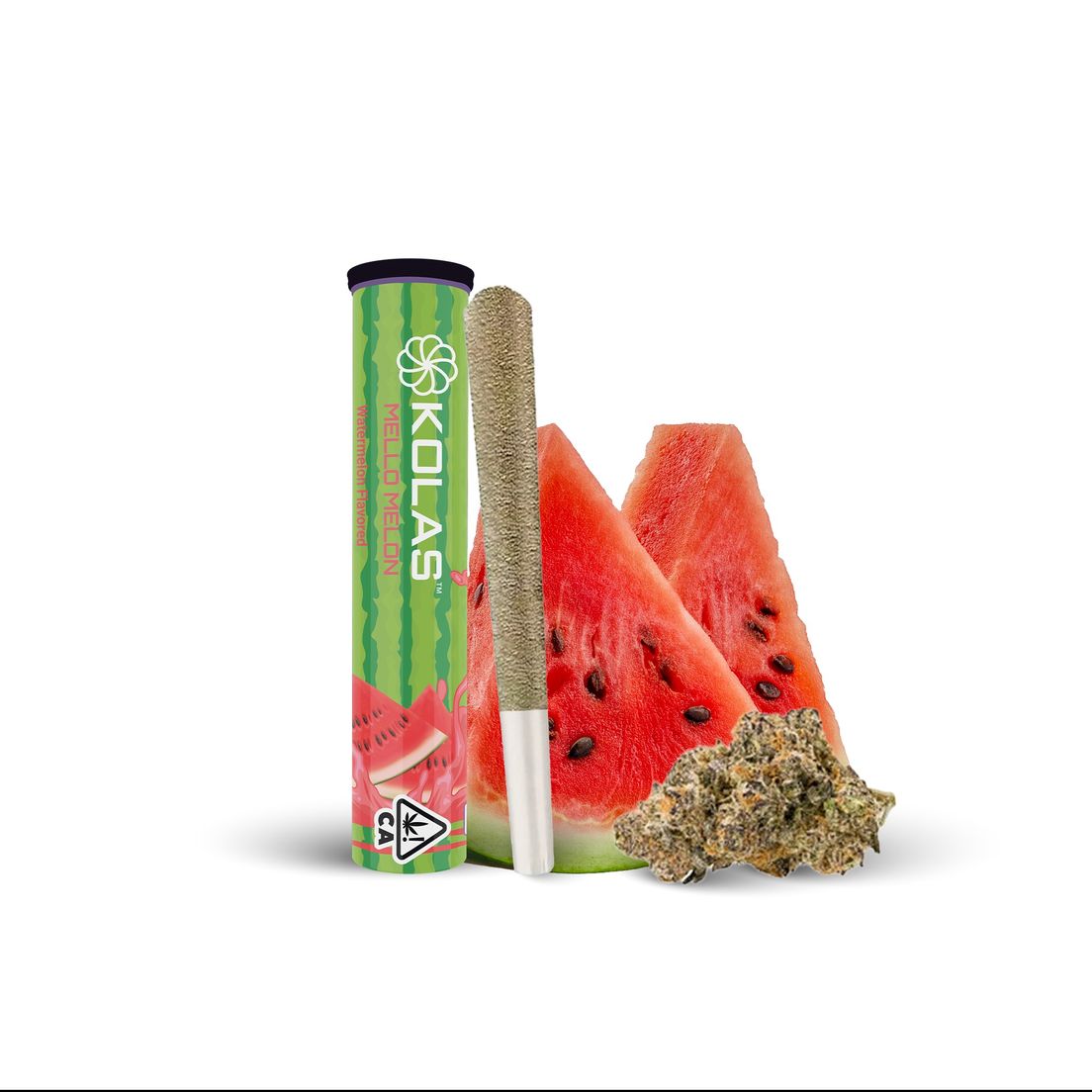 Kolas Diamond Infused Flavored Pre-roll Mellow Melon 1g