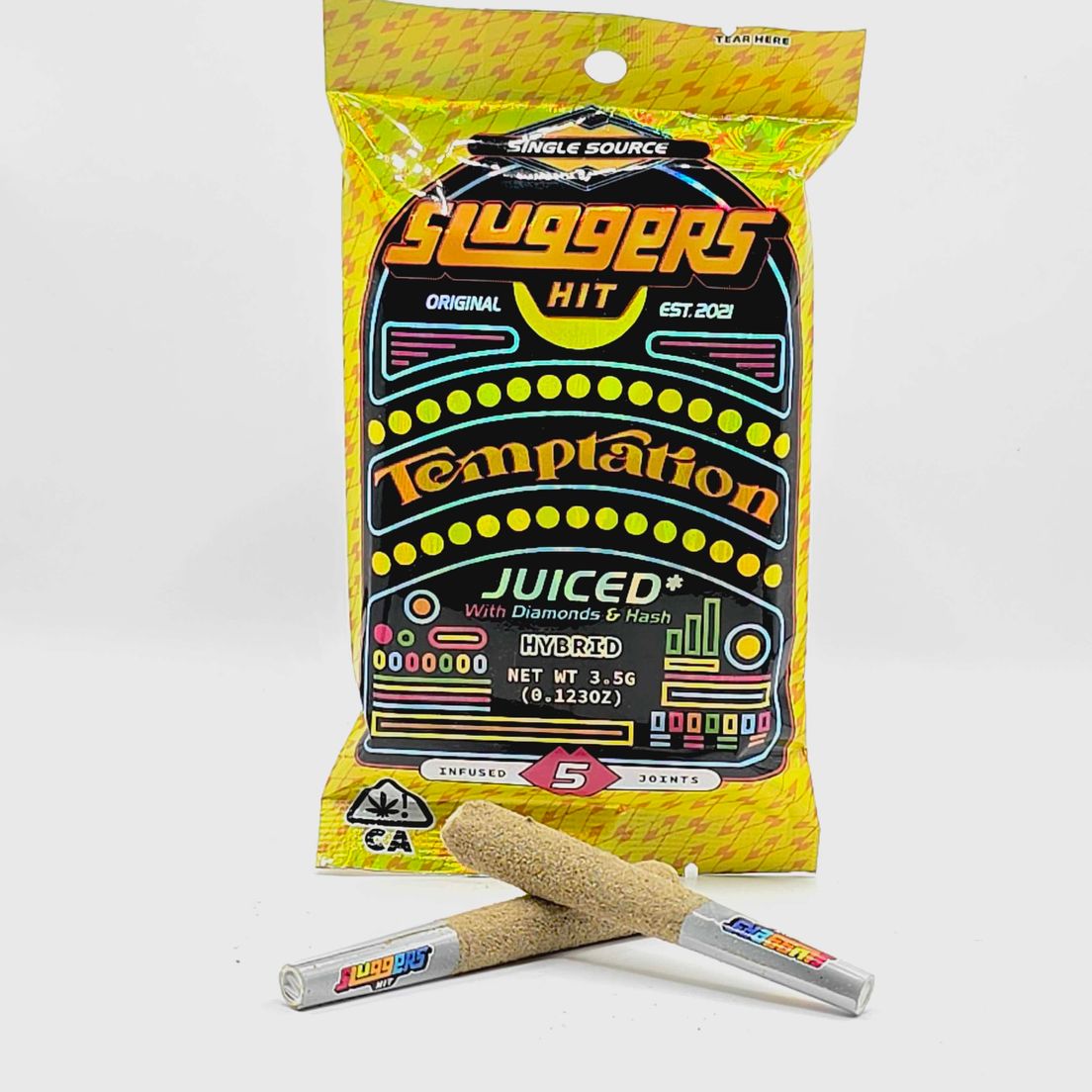 Sluggers - Infused Preroll - Temptation - 5ct