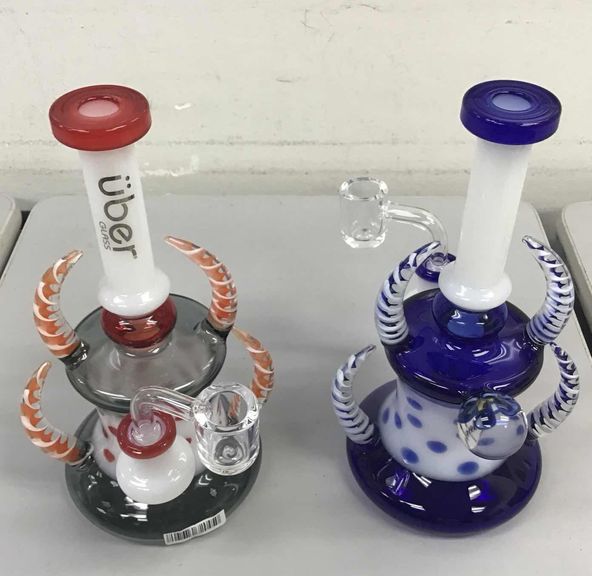 $90 Uber Glass Rig w/quartz banger