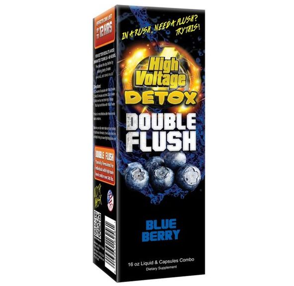 HIGH VOLTAGE DETOX DOUBLE FLUSH BLUE BERRY
