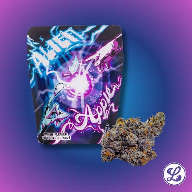 Alien Apple | Mylar Bag