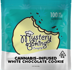 1. Mystery Baking Co. 100mg THC Cookies - White Chocolate Chip (H)
