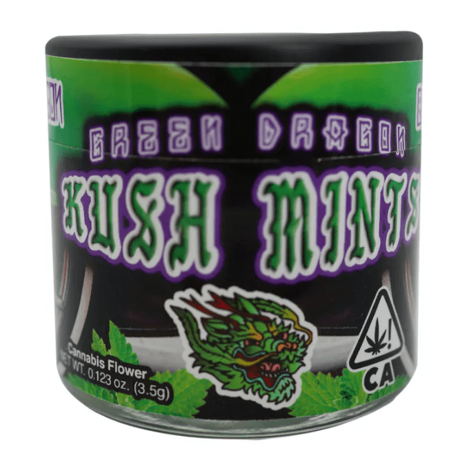 Kush Mints - 3.5g - Flower (Green Dragon)