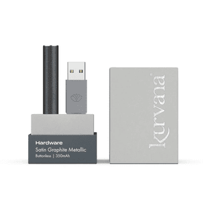 KURVANA - Satin Graphite Metallic Buttonless Battery 350mAh