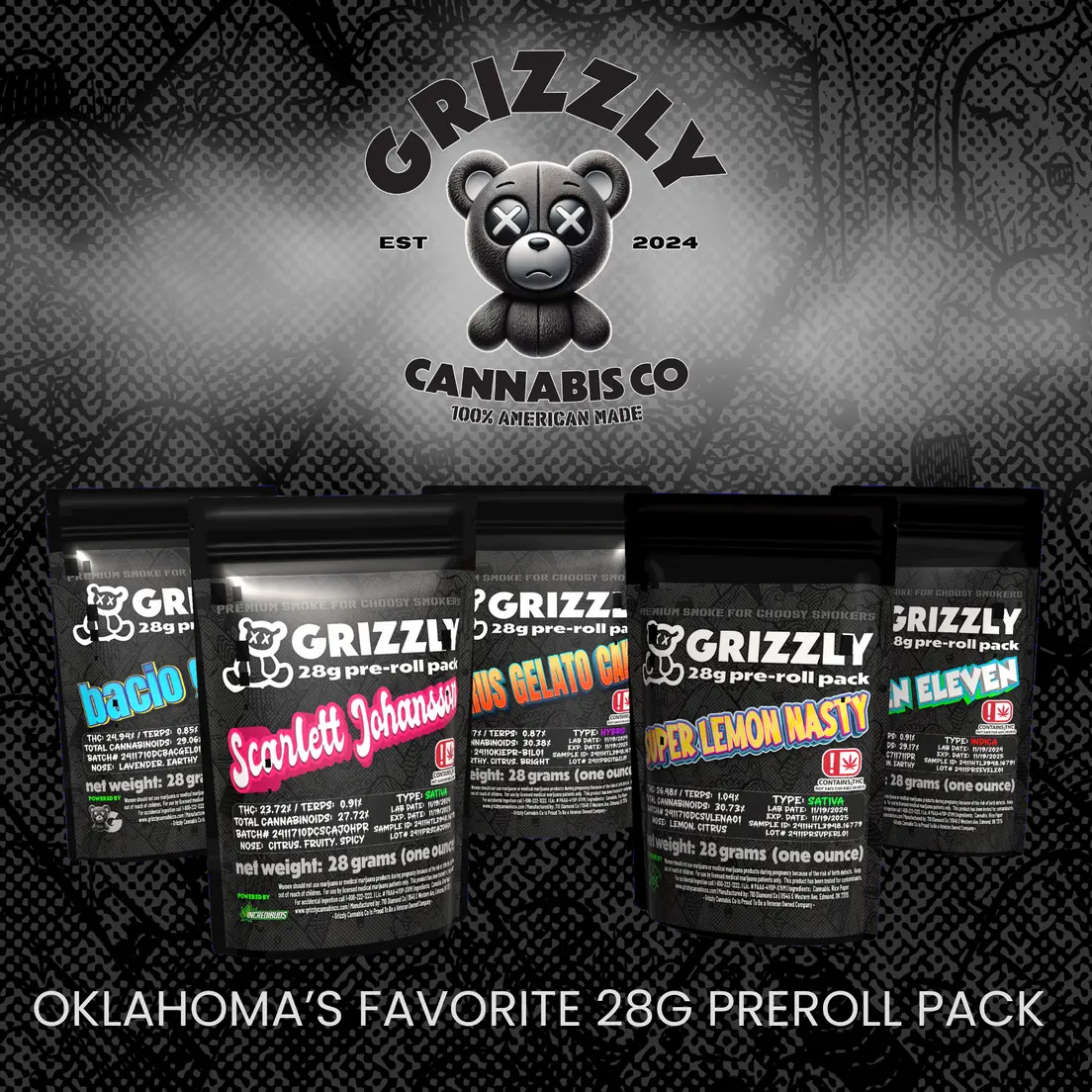28 Preroll PK | Grizzly | Quick Trip