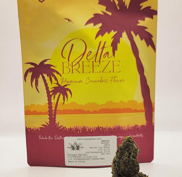 *Secret Menu* Deal! $45 1/2 oz. Skittles (22.7%/Indica/Sungrown) - Delta Breeze