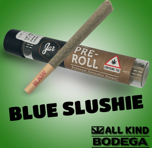 Blue Slushie 1g Preroll (@jarcannabis2.0)