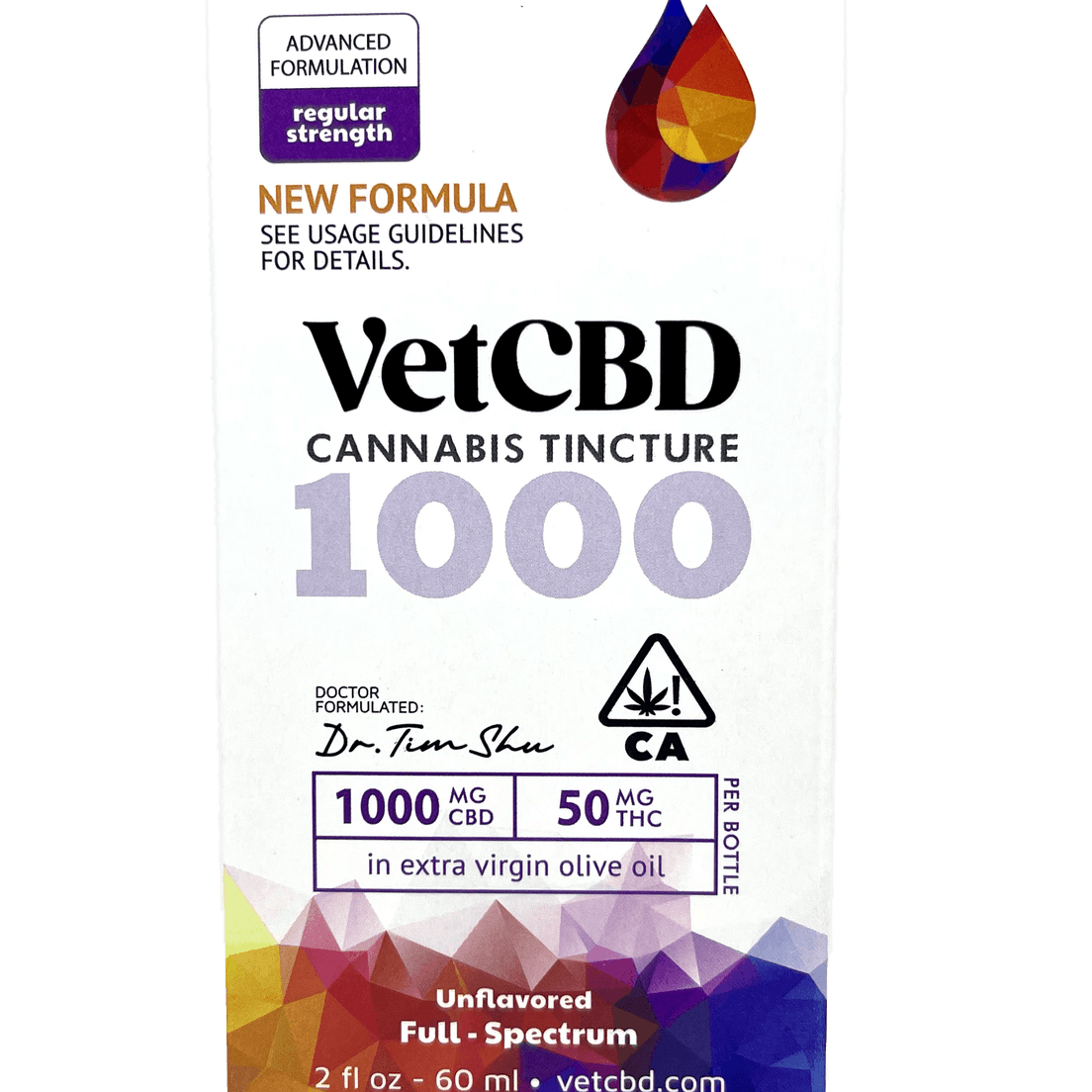 Vet CBD 1000mg $90