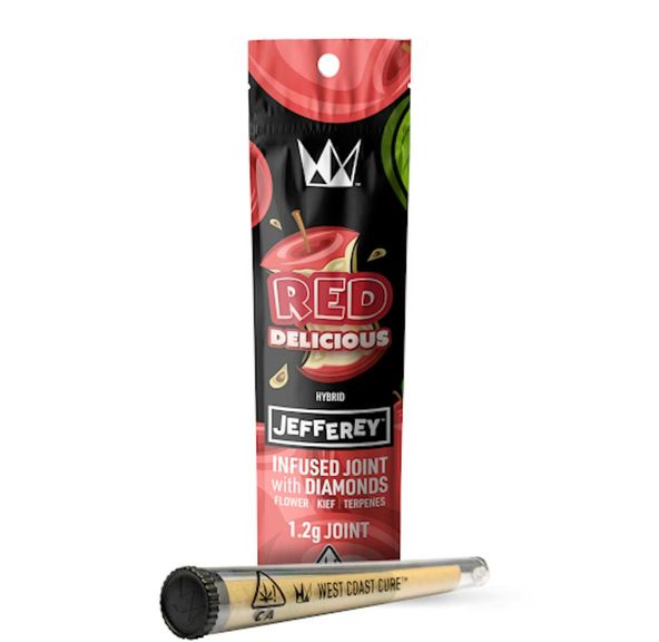 West Coast Cure - Red Delicious Jefferey 1.2G Joint
