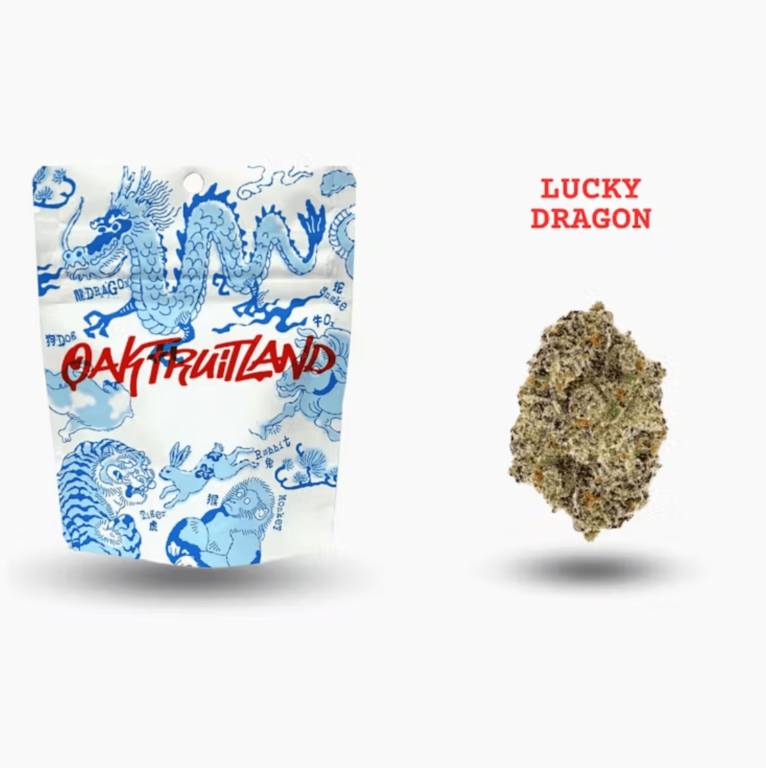 Lucky Dragon Premium Flower - Zodiac Series
