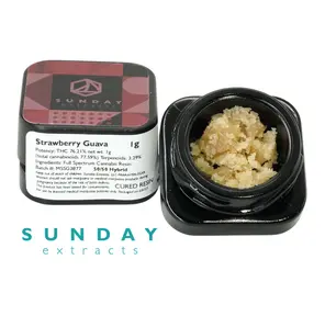 1g Concentrate Cured Resin - Strawberry Guava