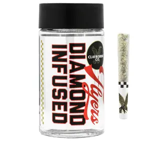 Claybourne Co. - Peach Pie Flyers Frosted Infused Pre-Rolls - 5ct