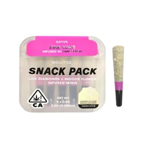 Boutiq Infused Mini Pre-roll 5pk Pink Haze x Lime Slush 2.5g