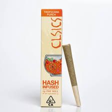 CLSICS- Tropicana Punch Hash Infused Preroll 1g (H)