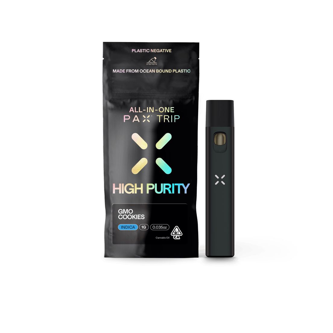 Pax- Trip GMO Cookies High Purity AIO Disposable 1g (I)
