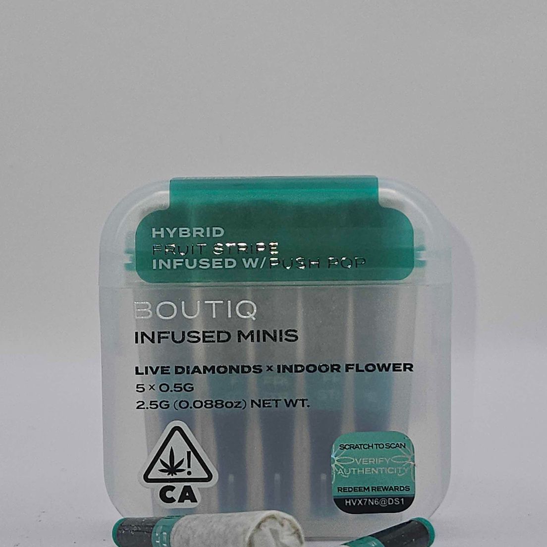 Boutiq Mini Joints (5ct) - Fruit Strip w/ Push Pop