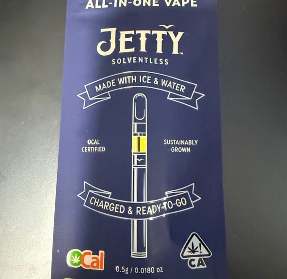 Jetty- Grapes N Cream Live Rosin AIO 0.5g (H)