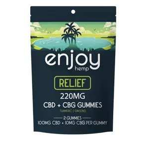 Enjoy CBD + CBG Relief Gummies, 2ct