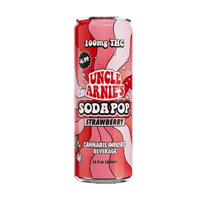 Uncle Arnie's Soda Strawberry 100mg