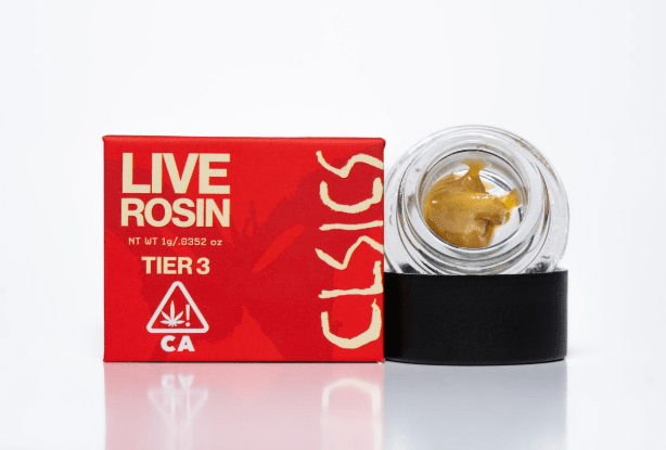 CLSICS Tier 3 Live Rosin Cali Dreamin 1g
