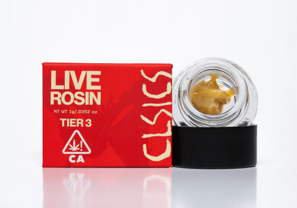 CLSICS Tier 3 Live Rosin Cali Dreamin 1g