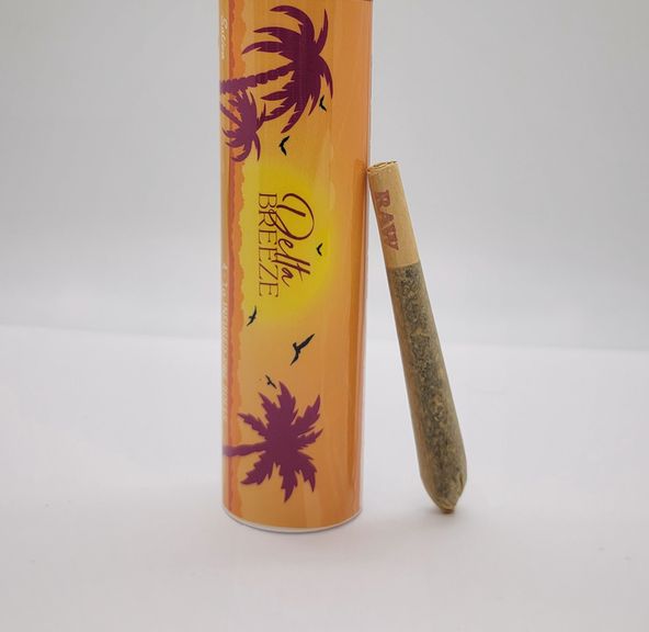 PRE-ORDER ONLY 4g Magical Melon (Sativa) 4-Pack Diamond Infused Prerolls - Delta Breeze