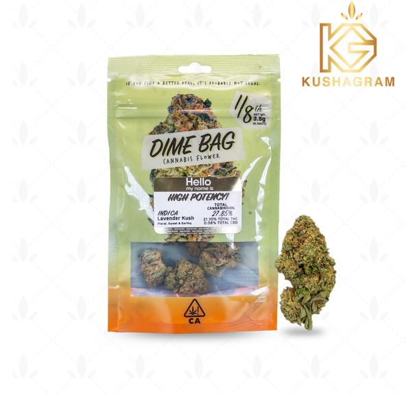 Dime Bag - Lavender Kush 3.50g