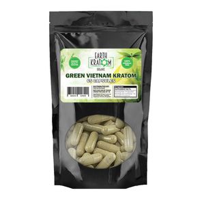 65ct Green Vietnam Kratom Capsules