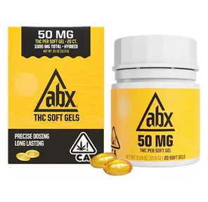 ABX - 50mg THC Soft Gels - 20ct