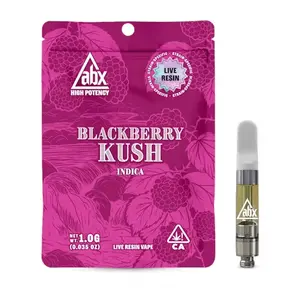 ABX - Blackberry Kush High Potency Cartridge - 1g