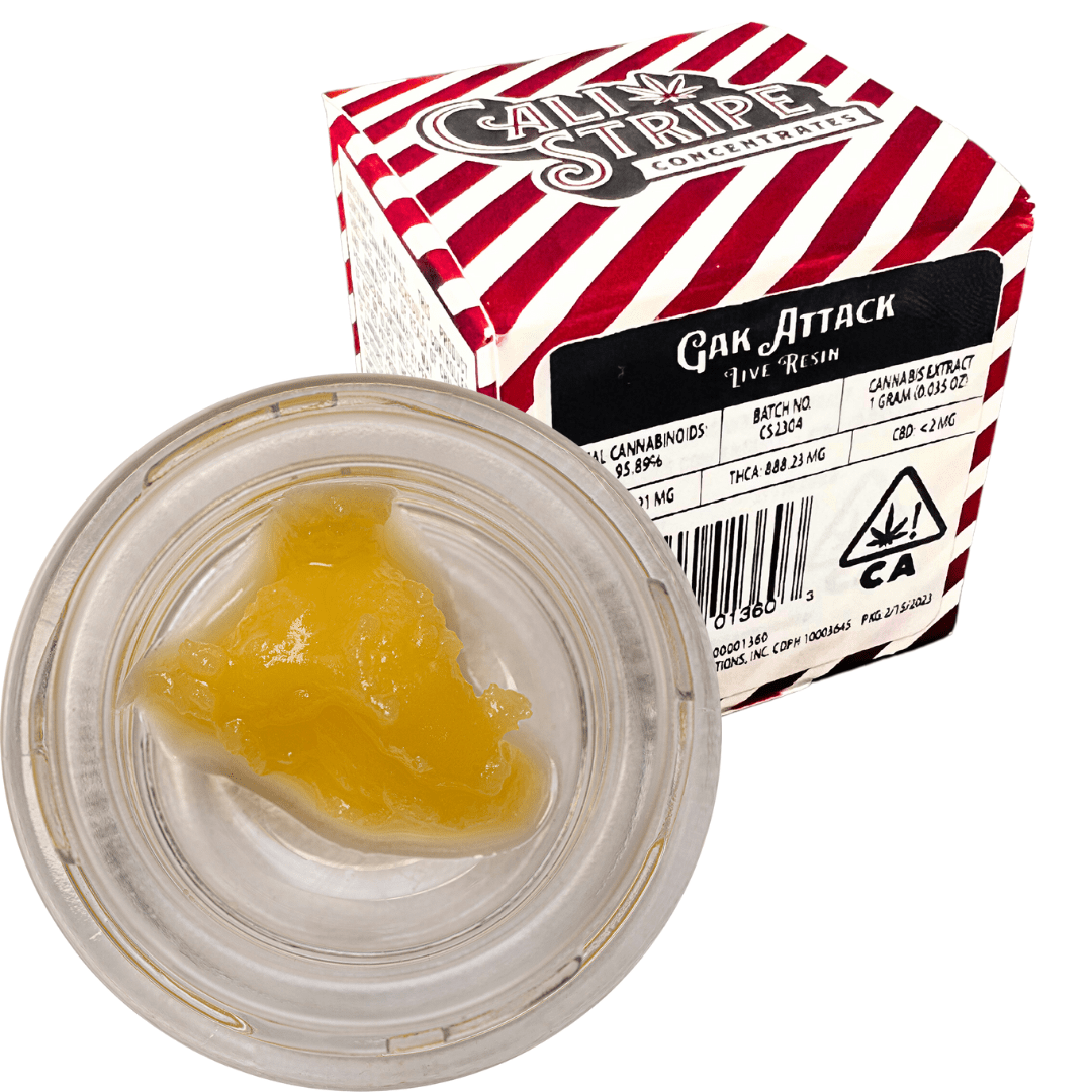 Calistripe - Gak Attack Live Resin 1g