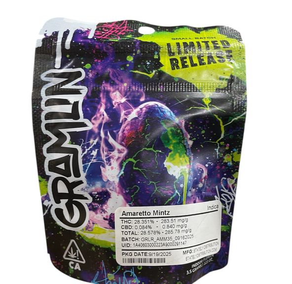 Gramlin Limited Release - Amaretto Mintz Indoor 3.5g