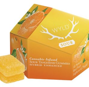 WYLD - Sour Tangerine Gummies (100mg)