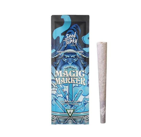 Seed Junky- Magic Marker Preroll 1g (I)