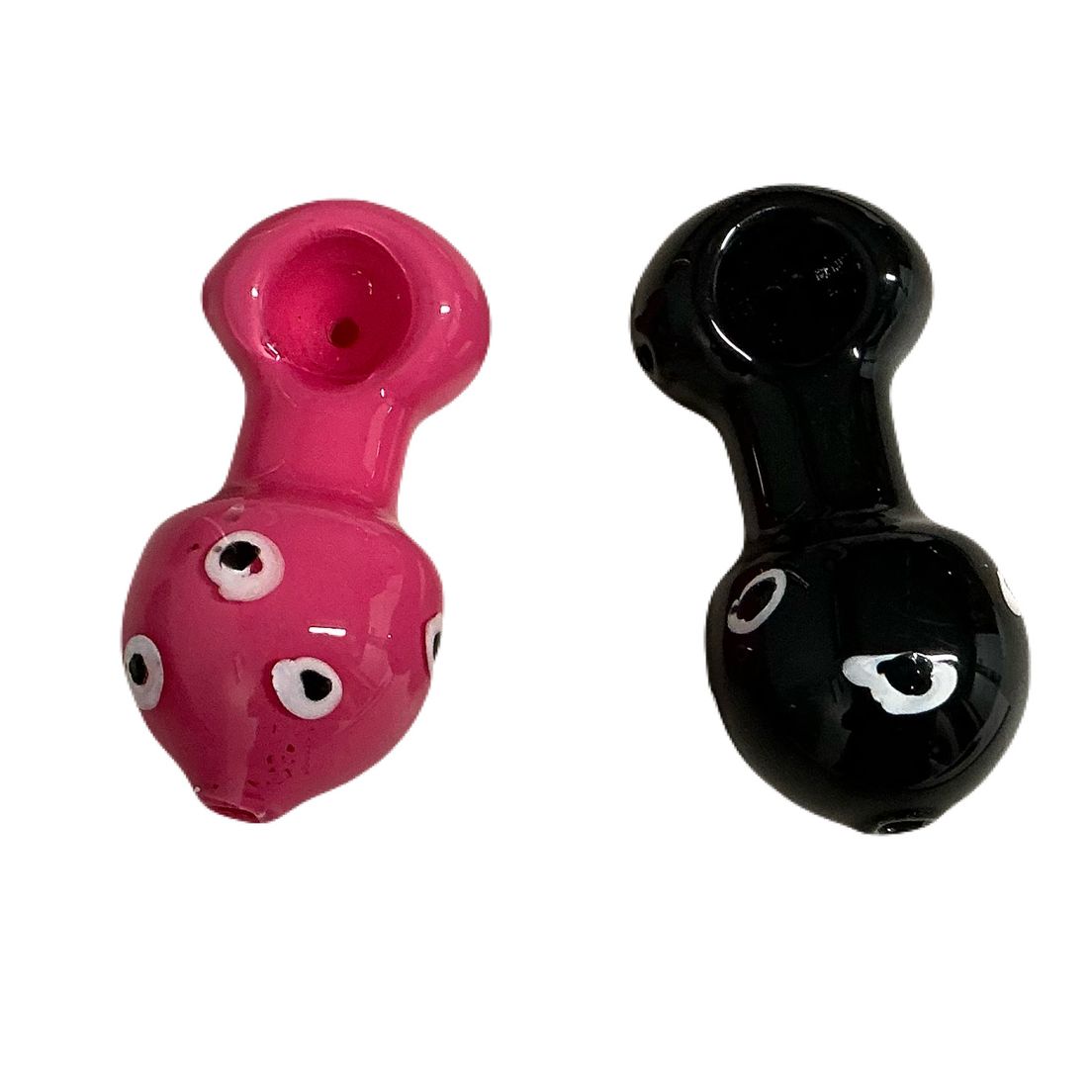 SAPM 3.5" Mushroom Glass Hand Pipe - Assorted