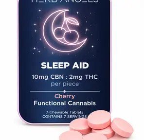 70mg CBD: 14mg THC Sleep Aid Formula by Herb Angels (10mg CBD: 2mg THC x 7)
