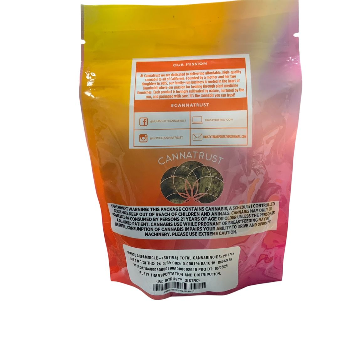 Cannatrust - Orange Creamsicle 14g