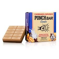 [Punch] Punch Bar - 100mg - Combo Peanut butter & Milk chocolate (H)