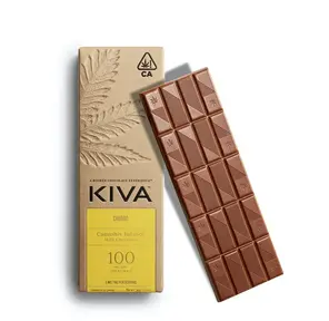Kiva Confections - Churro 100mg Milk Chocolate Bar - 54 g