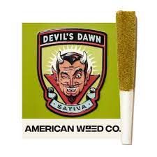 American Weed Co - Devil's Dawn - THCA Infused Prerolls - 7pk - 3.5g - Sativa