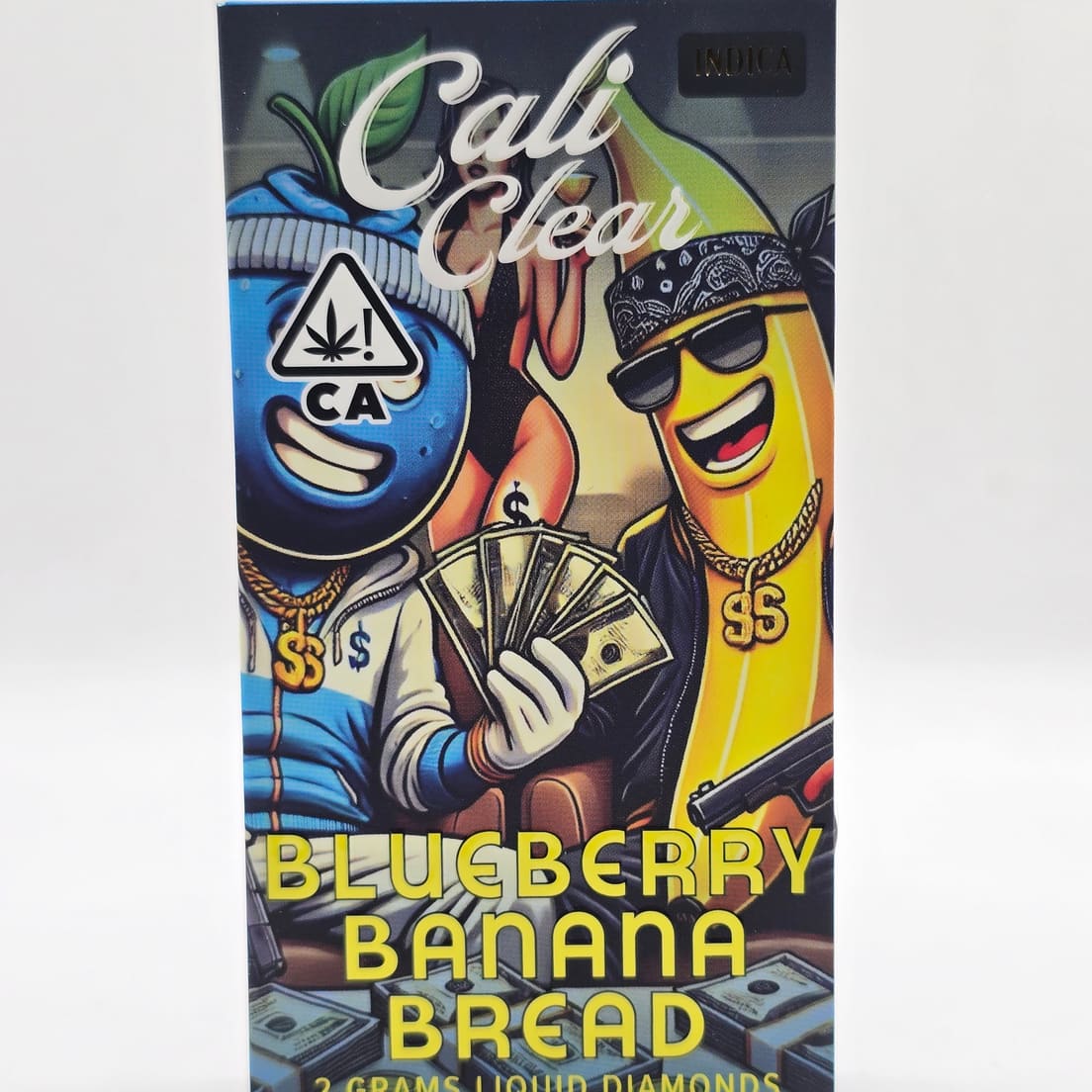 cali clear disposable vape - - Blueberry Banana Bread - 2G at Goodies Nicotine Level:20mg (Bold 50) Switch:SKE Crystal Bar Disposable Vape (Nicotine Free) batteries for voopoo drag