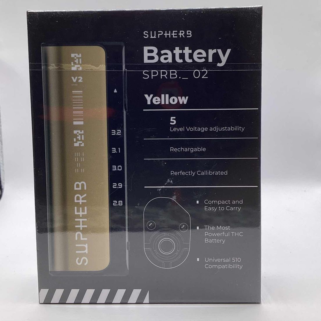 Supherb Battery - Yellow - SPRB 02
